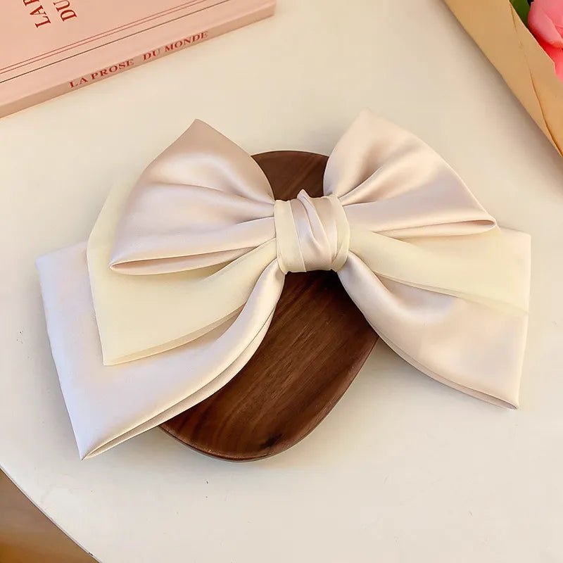 Bow Cloth Hair Clip - Nikki and Co Boutique