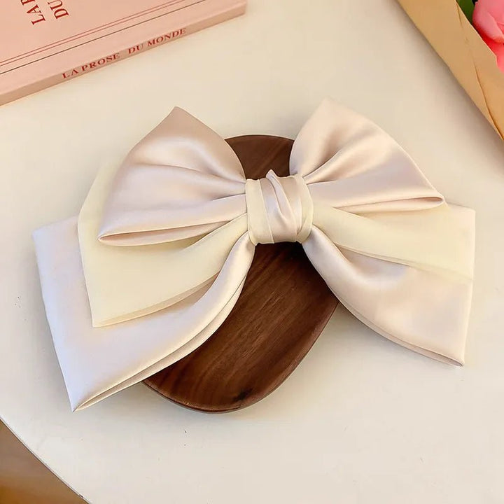 Bow Cloth Hair Clip | Nikki &amp; Co. Boutique