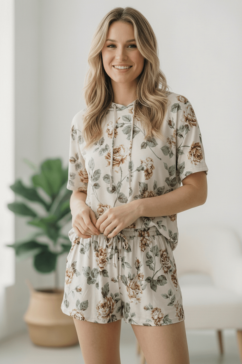 The Rosy Garden Lounge Sets | Nikki &amp; Co. Boutique