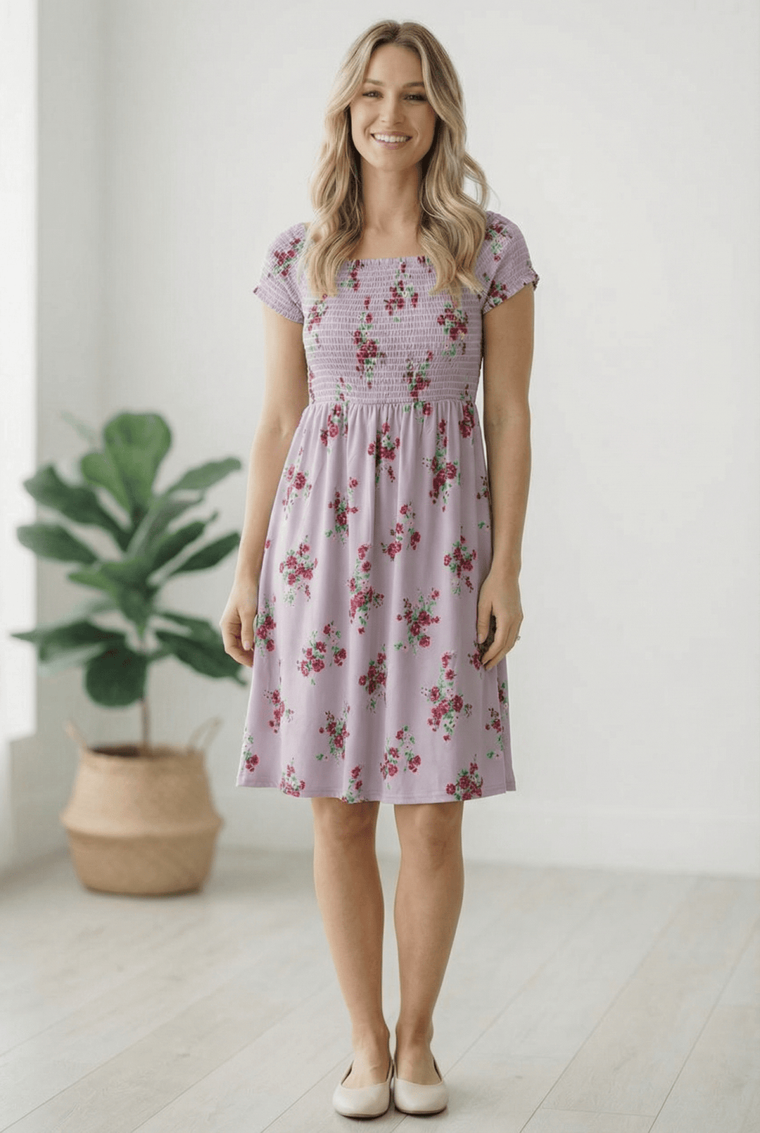 My Favorite Chapter Lilac Floral Dress | Nikki &amp; Co. Boutique