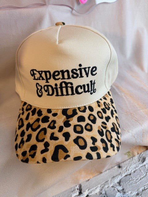 Leopard Rim Lids (NP) | Nikki &amp; Co. Boutique