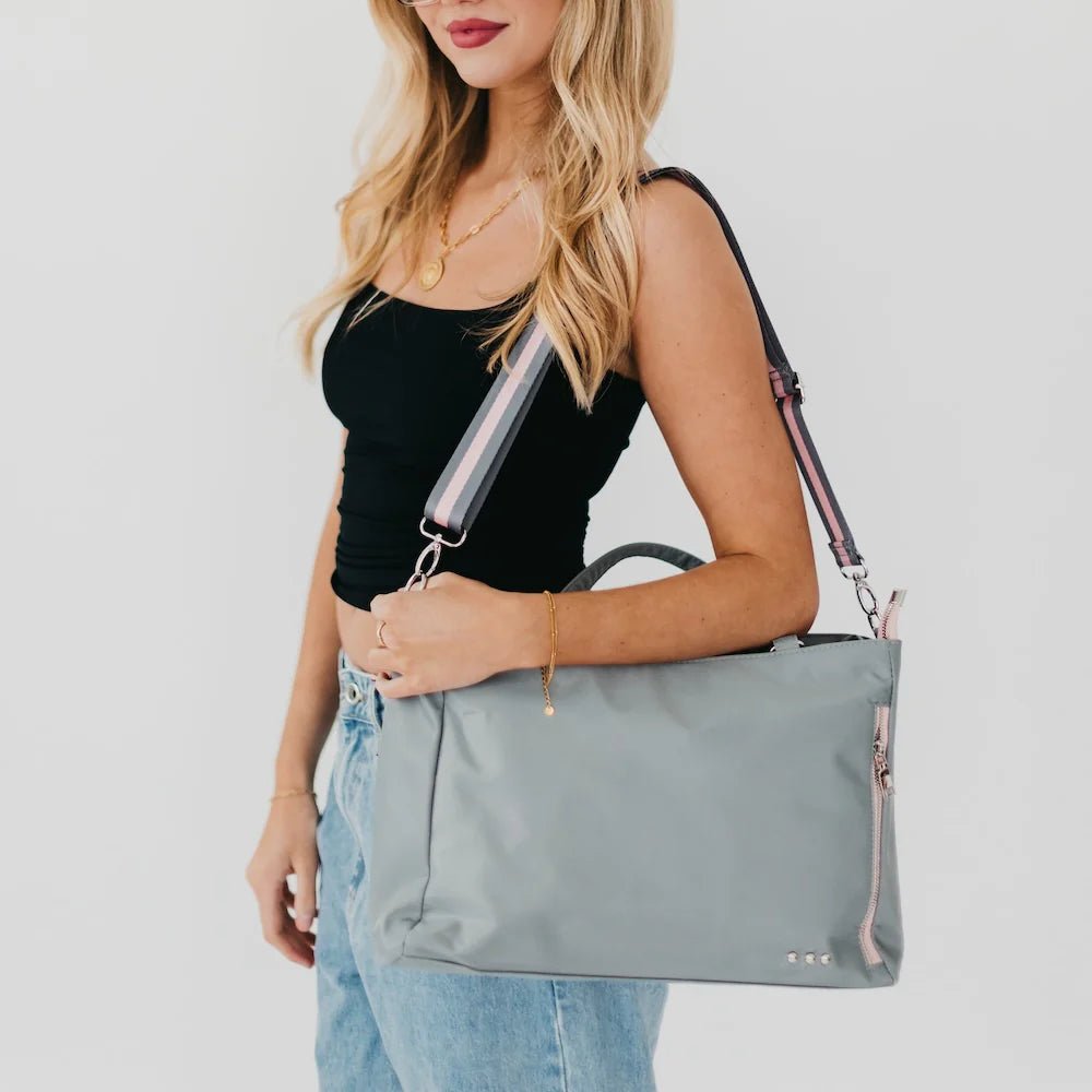 Pretty Simple (NP) - Nylon Tote Bag - Perfect for on the go and Travelling! 5 Colors | Nikki &amp; Co. Boutique