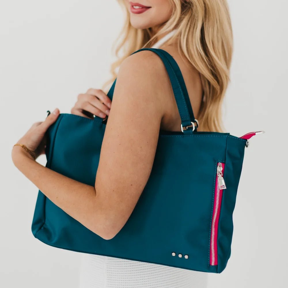 Pretty Simple (NP) - Nylon Tote Bag - Perfect for on the go and Travelling! 5 Colors | Nikki &amp; Co. Boutique