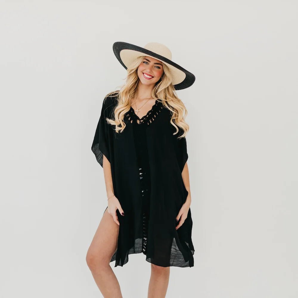 Kimonas and Beach Shirts (NP) - variety of styles and colors available - Nikki and Co Boutique