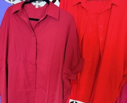 Oakley Oversized Button-Up Top (NP) | Nikki &amp; Co. Boutique