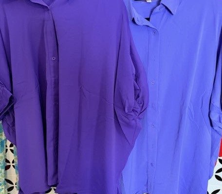 Oakley Oversized Button-Up Top (NP) | Nikki &amp; Co. Boutique